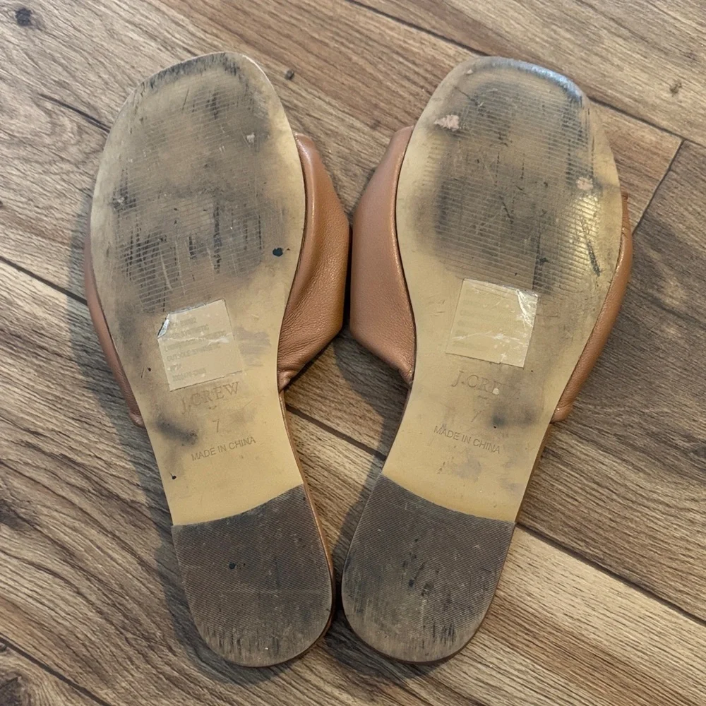 J. Crew Women's Brown Twist Sandals